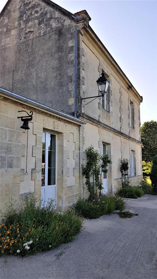 Chateau Bernon Maison D Hotes - Piscine Et Spa Bed and Breakfast Queyrac Exterior foto